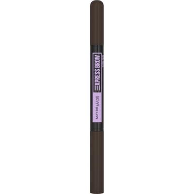 Maybelline New York - Crayon à Sourcils - Express Brow Satin Duo Crayon et Poudre - Teinte : Black Brown (05)
