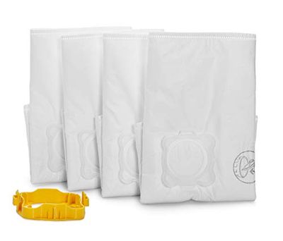 Rowenta Wonderbag Allergy Care WB484720 - Pack de 4 bolsas para aspirador con 1 adaptador reutilizable, hasta 3 litros, Filtración al 96% de las micropartículas, ranura universal