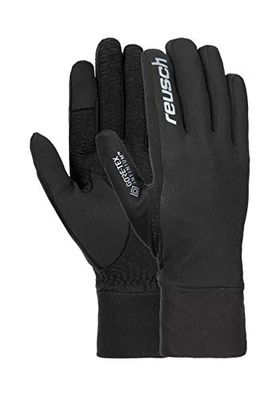 Reusch Karayel GTX Infinium, Guanti da Uomo, Nero/Argento, 8