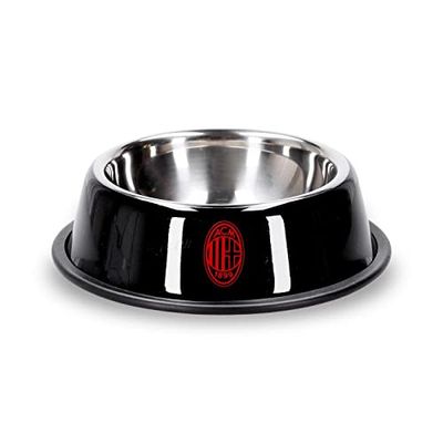 AC Milan Pet Bowl Bol Unisex Adulto, Nero, Taglia Unica