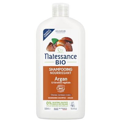 Natessance shampooing nourrissant argan bio 500ml