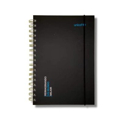 Unicef - Cuaderno A5, Un Mundo Mejor, Azabache