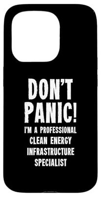 Clean Energy Infrastructure Specialist Case for iPhone 15 Pro
