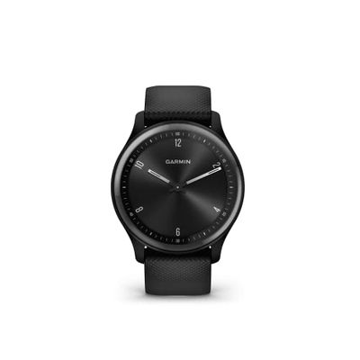 Garmin vívomove Sport - Smartwatch híbrido con funciones de seguimiento de la salud y bienestar, Negro (Reacondicionado)