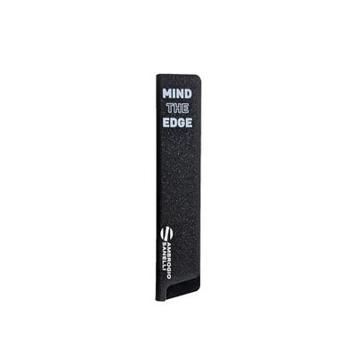 Ambrogio Sanelli - Funda para Cuchillos Blade Guard, línea Mind The Edge, Funda Hoja Cuchillos de Cocina, de Material termoplástico Resistente y Seguro, 16 x 3,2 cm, Accesorios de Cocina
