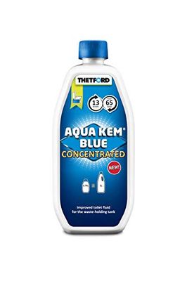 Thetford Aqua KEM Blue concentrado 0, 78 l sanitário líquido sanitário médio para casas de banho de campismo móvel depósito séptico