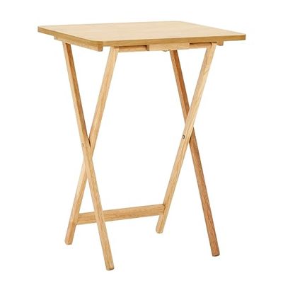 Premier Housewares Snack mesa, natureza, 65 x 49 x 39 cm