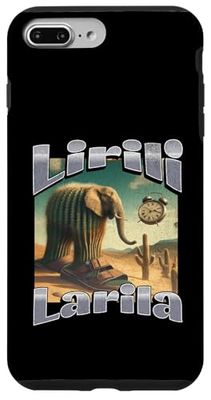 Lirili Larila Divertente Italiano Brainrot Meme Grafica Custodia per iPhone 7 Plus/8 Plus