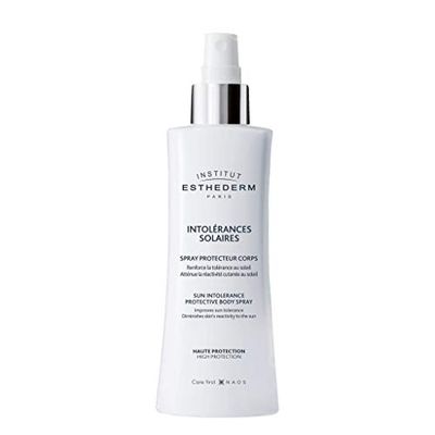 Institut Esthederm - Intolleranze Solari - Protezione Solare Corpo - Alta Tollerabilità - Protegge e Rinforza - Previene la Reattività Cutanea - Alta Protezione - Spray 150 ml