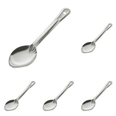 Vogue J628 Serving Spoon, Plain, 11" Length (Pack of 5)