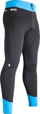 CRESSI Guardian Man Neopreen Broek Zwart/Blauw 2mm L/4 - Dubbel Gevoerde 2mm Neopreen Broek, voor Zwemmen, Snorkelen, Sup, Surfen, Kajakken en Watersport, Zwart/Blauw, L/4, Heren