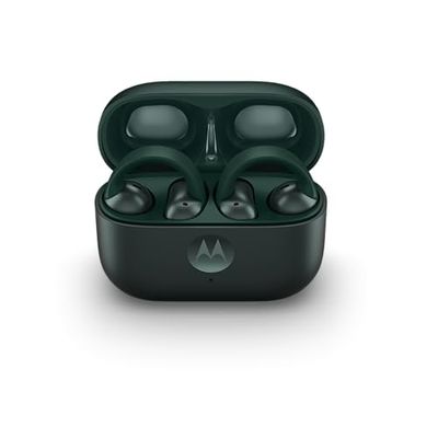 Motorola Buds Loop, Design Premium, expérience Acoustique, autonomie Longue durée, Trekking Green (Vert)