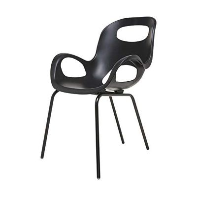 Umbra Oh cadeira, conjunto de 2, preto mate