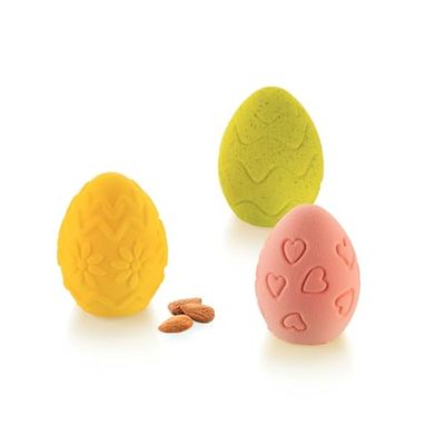 silikomart - Moule en Silicone Egg Hunt Oeufs de Pâques 11 portions