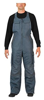 Arctix Men's Tundra Ballistic Bib Overall w/Added Visibility, Salopette da Neve Uomo, Steel, S