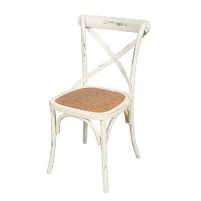 Biscottini Sedia Cucina Thonet Bianco L46,5xPR42,5xH86,5 - Sedia sala da pranzo - Sedia shabby - Sedie sala da pranzo - Sedie cucina - Sedie sala da pranzo legno - Sedie da soggiorno