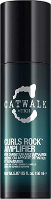 BED HEAD by TIGI Catwalk Curls Rock Amplifier, creme para cabelo encaracolado para caracóis melhores, 150 ml (a embalagem pode variar)