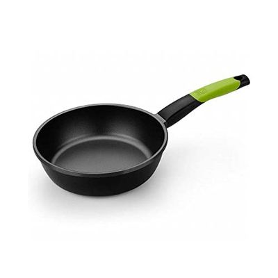 Pintinox SARTÉN HONDA PRIOR BRA A121447 - Ø28CM - ESPESOR 5MM - ALUMINIO FUNDIDO - TEFLÓN ANTIADHERENTE - MANGO ERGONÓMICO CON SILICONA