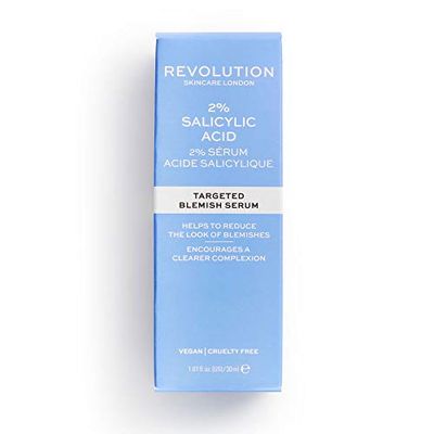 Makeup Revolution Skincare London 2% Acido Salicilico BHA Siero Anti-Ebrasione
