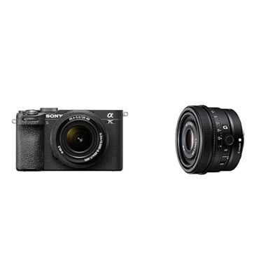 Sony α7CII + Lente SEL2860, Zoom 28-60mm F4-5.6 (Nero) + SEL-50F25G - Obiettivo Full-Frame Focale Fissa 50mm F2.5