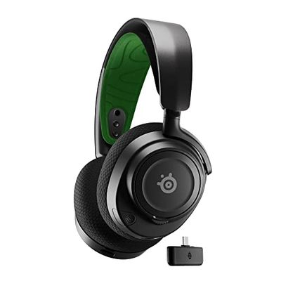 SteelSeries Arctis Nova 7X - Draadloze multi-systeem gaming & mobiele headset - Nova Acoustic Systeem - 2,4 GHz en gelijktijdige Bluetooth - 38 uur batterij - USB-C - Xbox Series X|S, PC, PS5, Switch