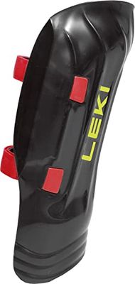 LEKI Unisex ungdomsskydd, svart, enfärgad