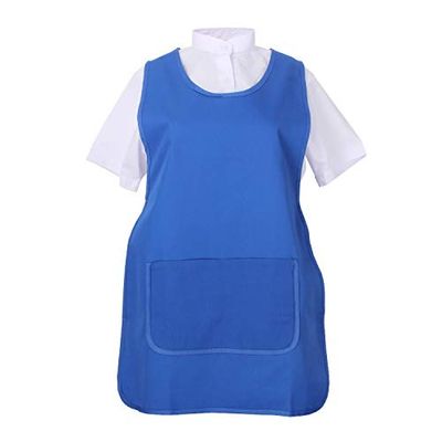 MISEMIYA - Grembiule Pulizia Uniforme di Lavoro Clinica Ospedale Pulizia Veterinario IGIENE OSPITALITÀ - Ref.868 - X-Large, Pulizia Grembiule 868-11 Blu