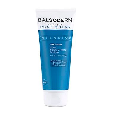 BALSODERM POST-SOLAR - Creme Intensivo 200 ml restabelece o equilíbrio da pele, hidrata e reparação profunda, efeito calmante e balsâmico, ação refletora e anti-radicais livres.