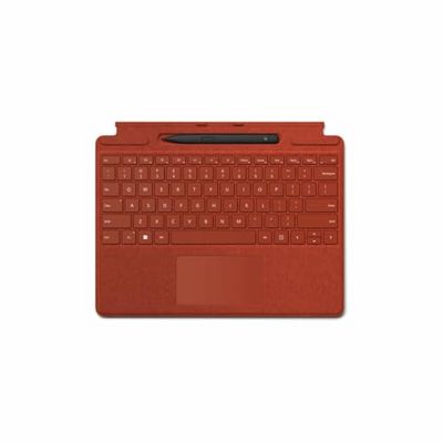 Microsoft Signature with Slim Pen 2 rosso Cover Port QWERTY spagnolo