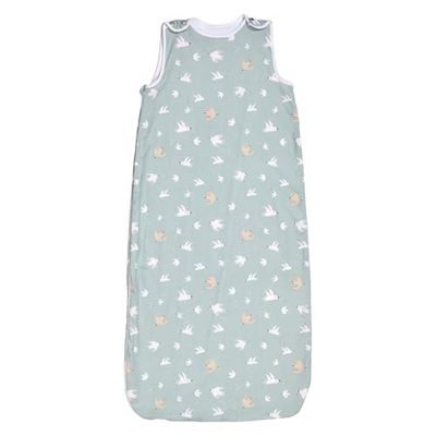 Tinéo - Gigoteuse 9-36 Mois Réglable - Sac de Couchage Bébé - Fille et Garçon - TOG 0.5 - Gigoteuse Été - Turbulette 100% Coton - 80-100x48cm (Over The Sea)
