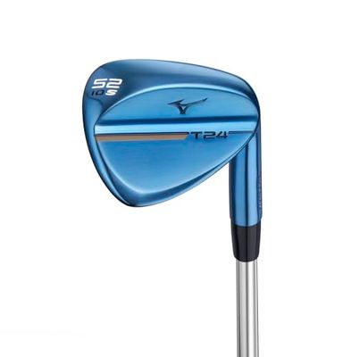 Mizuno T24 Blue ION Club de Golf pour Hommes, Droite/Acier/Calage, 58 Degrees / 10 Bounce (5810)