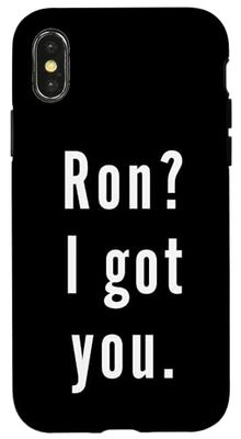 Ron? Ti ho preso. Custodia per iPhone X/XS