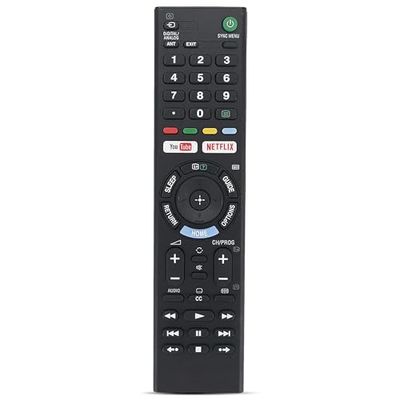 Leyf Vervangende Afstandsbediening voor Sony Bravia Smart TV - LED LCD 3D TV RMT-TX101J RMT-TX102U RMT-TX102D RM-ED052 RM-ED060 RMT-TX200E RMT-TX300E