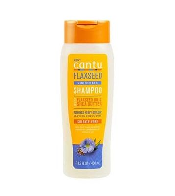 CANTU Flaxeed Smoothing Shampoo with Flaxeed Oil And shea Butter 13.5 oz 399.2 ml (Pack of 1)