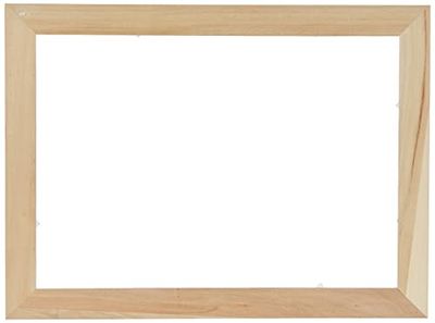 Rayher Armação de madeira com duplo metacrilato, 35 x 26 x 0,7 cm, 62801000