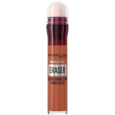 Maybelline New York Instant Eraser, Colour Correcting Concealer Duo, Counteracts Redness, for a Natural Soft-Focus Finish, Dermatologist Tested