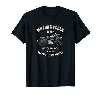 Royal Enfield WD / RE Classic Moto WW2 Camiseta