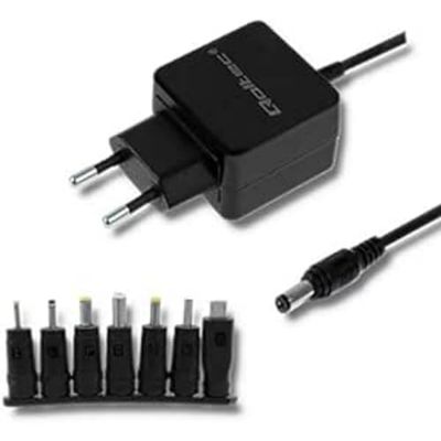 Qoltec Uniwersalny zasilacz sieciowy 15W | 7 wtyczek