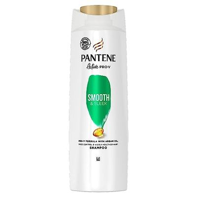 Pantene Pro-V Smooth & Sleek Shampoo, For silky Smoothness & Frizz Control, 500ML