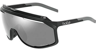 Bolle Mixte Chronoshield Lunettes de Soleil, Noir Mate, L