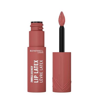 Rimmel Thrill Seeker Lip Latex szminka w płynie z kwasem hialuronowym i witaminą E nr 150 Magnetic, 6 ml
