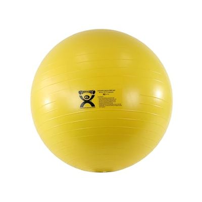 CanDo Oefenbal - Deluxe Anti-Burst Gym bal, diameter 45cm, geel