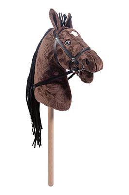 HKM SPORTS EQUIPMENT Hobby Horse - Étoile, Marron