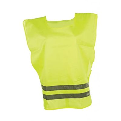 HKM herr varning-ridväst universalstorlek, vit, M, 540090