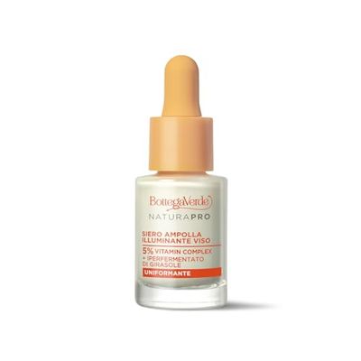 Bottega Verde - Siero ampolla illuminante - concentrato viso - con 5% Vitamin complex (15 ml)