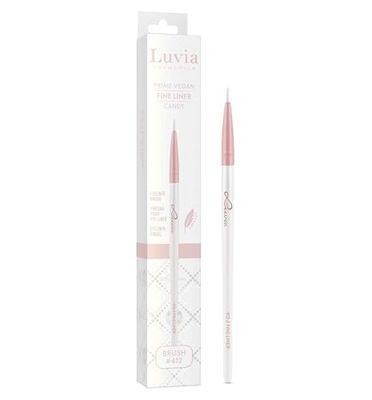 Luvia Professional Makeup Brush, Eyeliner Make-Up Brush, Eyeliner Brush, Eye Brush, Vegan Cosmetic Brush, 412 // Fine Liner - Candy