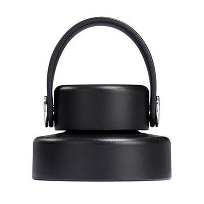 Hydro Flask - Klokdop voor Wide Mouth - Lekvrij - Honingraat geïsoleerde dop met flexibele band voor gemakkelijk dragen - BPA-vrij en gifvrij - Vaatwasmachinebestendig - Black