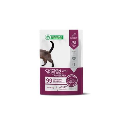 Natures P Cat STERILISED con Pavo Y ARANDANOS Pouch 100GR