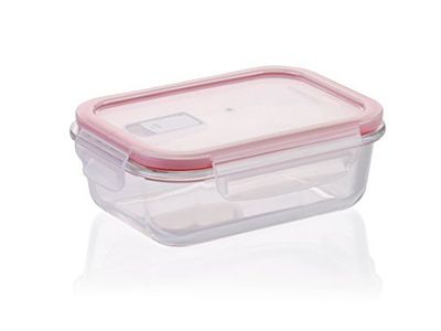 Recipiente retangular 0,6 L FRESHBOX Glass