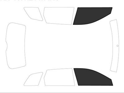 Variance Auto Films - Pellicola Oscurante per Auto Kit Vetri Avanti, Nero 05